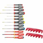 Set di 12 cacciaviti PROTWIST + 2 rack di stoccaggio - FACOM - AT.J12R1PB