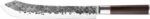 Coltello da macellaio - FORGIATO - SEBRA - Acciaio giapponese 440C - Manico in legno di Dalbergia - L 25,5 cm - immagine 3