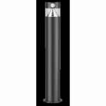 Paletto solare - GALIX - G4585C - Alta luminosità - Acciaio inox con rilevatore - H50 cm - 150 Lumen - immagine 2