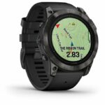 Garmin - Epix Pro (Gen2) - orologio collegato ad alte prestazioni - 51 mm - acciaio, grigio con braccialetto nero