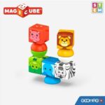 Blocchi magnetici - GEOMAG - Safari - 10 pezzi - Educativi - Plastica riciclata - Dai 12 mesi - immagine 5