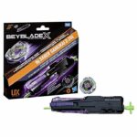 Beyblade X, Victory Launcher Pack con trottola rotante a destra di tipo attacco, trottole da combattimento, età 8+