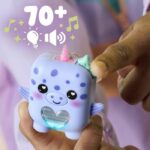 Nano-mals Bubbly il Narvalo, compagno elettronico, oltre 70 reazioni, per bambini dai 5 anni in su - immagine 2