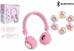 Auricolare Bluetooth regolabile con microfono - HELLO KITTY - Cavo USB - Cavo audio - Età 3+ - immagine 2