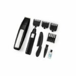 KIT barba 5 in 1 - JOCCA - 1439 - 3V - 4 pettini - Nero e acciaio inox - immagine 2