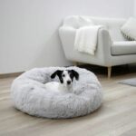 Cestino - KERBL - Fluffy - Ø60 x 18 cm - Grigio chiaro - immagine 3