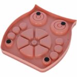 Puzzle/Gioco di apprendimento - KERBL - Gufo - 30 x 28 cm - Salmone e Marrone