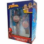 Orologio walkie-talkie 2 in 1 Spiderman - LICENZA BAMBINI - SPD40156 - immagine 2