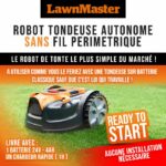 Robot tagliaerba autonomo 24V senza filo perimetrale - Il robot più semplice sul mercato - immagine 2