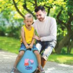 Palla gonfiabile rimbalzante di Peppa Pig 45 cm - immagine 3