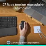 Mouse ergonomico - Wireless - Logitech - MX ERGO S - Grafite - immagine 4