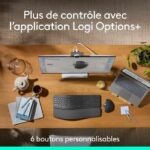 Mouse ergonomico - Wireless - Logitech - MX ERGO S - Grafite - immagine 5