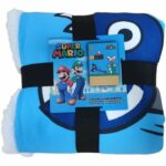 Plaid - MARIO BROS - 130 x 180 cm - immagine 2