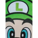 Cuscino 3D - MARIO BROS - Luigi Face - Microfibra - 40 cm - immagine 3