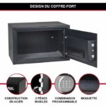MASTER LOCK Safe con combinazione elettronica programmabile - 16 L - immagine 3