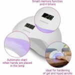 Lampada per unghie 2 in 1 - MEDISANA - ND 880 - LED e UV - Display - Timer - Sensore di accensione/spegnimento automatico - Bianco - immagine 4