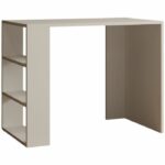 Scrivania da studio scandinava - COOL - Bianco - 90 x 70 x 50 cm