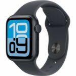 Apple Watch SE 3 GPS + Cellular - 40 mm - Cassa in alluminio Midnight - Cinturino Sport Midnight - S/M