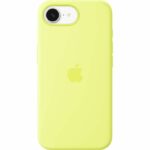 APPLE iPhone 16e - Custodia in silicone - Giallo neon