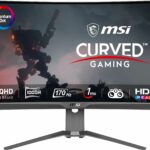 Monitor da gioco curvo - MSI - 27" - QHD - 170Hz - Pannello Rapid VA - 1ms - MAG275CQRF QD