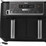 Friggitrice ad aria NINJA AF451EU - Capacità 9,5 l - Doppia vasca - 6 programmi di cottura - 2470 W