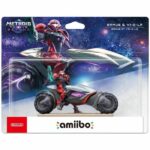 Statuetta Amiibo - Samus e Vai-O-La  Collezione Metroid