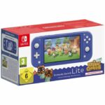 Console portatile Nintendo Switch Lite  Blu + Animal Crossing: New Horizons (Download)