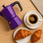 Caffettiera italiana - PEZZETTI - ITALEXPRESS - Alluminio - 6 tazze - Lilla - immagine 3