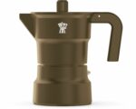 Caffettiera italiana - PEZZETTI - SOLIDEXPRESS - Alluminio - 3 tazze - Kaki - immagine 2