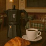 Caffettiera italiana - PEZZETTI - ITALEXPRESS - Alluminio - 6 tazze - Nero