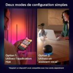 Philips Hue White e Color Ambiance, lampada da tavolo Gradient Signe bianca - immagine 6
