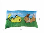 Cuscino Premium - POKEMON - Pikachu & Eevee - Microfibra - 60 cm - immagine 4