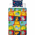 Set letto reversibile - POKEMON - Starter & Poké-ball - Microfibra - 1 copripiumino 140 x 200 cm + 1 federa 63 x 63 cm - immagine 4