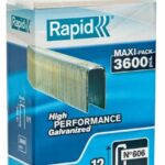 Graffe RAPID 3600 n ° 606 12mm zincate