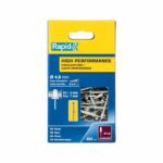 RAPID - Rivetti - 4,8 x 10 mm Alu ALU - Scatola da 350 - immagine 3