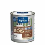 RIPOLIN Vernice per Legno Satinata ad Alta Protezione 10 anni che Protegge ed Esalta il tuo Legno - Bianco