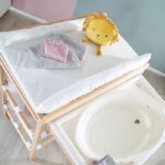 Fasciatoio estensibile con vaschetta - ROBA - BABY POOL - Fasciatoio bianco 'Roba Style' incluso - Legno naturale - immagine 3