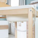 Fasciatoio estensibile con vaschetta - ROBA - BABY POOL - Fasciatoio bianco 'Roba Style' incluso - Legno naturale - immagine 5