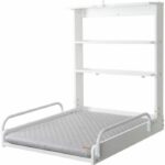 Fasciatoio da parete - 66 x 76,5 x 79 cm - ROBA - Pieghevole - Bianco