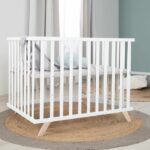 Box per bambini - ROBA - 75 x 100 cm - Tappetino gioco 'Lil Planet' grigio incluso - Legno laccato bianco - immagine 6