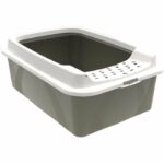 Lettiera con bordi - ROTHO MYPET - BONNIE - 57,2 x 39,3 x 20,9 cm - Cappuccino