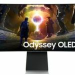 Monitor da gioco curvo - SAMSUNG - 34" - UWQHD - 175Hz - Pannello OLED - 0,03 ms - Altezza regolabile - ODYSSEY OLED G8 G85SD