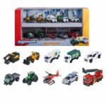 MAJORETTE - Majo City Confezione regalo da 10 pezzi - dai 3 anni