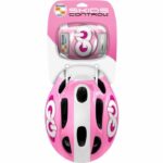 Protezioni Roller - STAMP - SKIDS CONTROL - Casco / Gomitiere / Ginocchiere - Rosa - immagine 2
