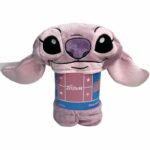 Coperta in pile con cappuccio 3D - LILO & STITCH - Angelo - 120 x 150 cm