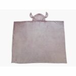 Coperta in pile con cappuccio 3D - LILO & STITCH - Angelo - 120 x 150 cm - immagine 3