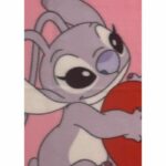 Plaid - LILO & STITCH - Stitch & Angel - 100 x 140 cm - immagine 5