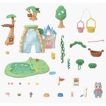Gioco di figurine - SYLVANIAN FAMILIES - Baby Husky e Tesoro Nascosto - Castello e Cassaforte - immagine 3