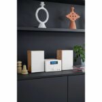 Microsistema - THOMSON - COZY MIC121BT - Lettore CD, Bluetooth, Radio FM, MP3, USB - Legno e Bianco - immagine 6