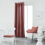 Tenda con occhielli TODAY - 140x240 cm - 100% Cotone - Terracotta - immagine 2